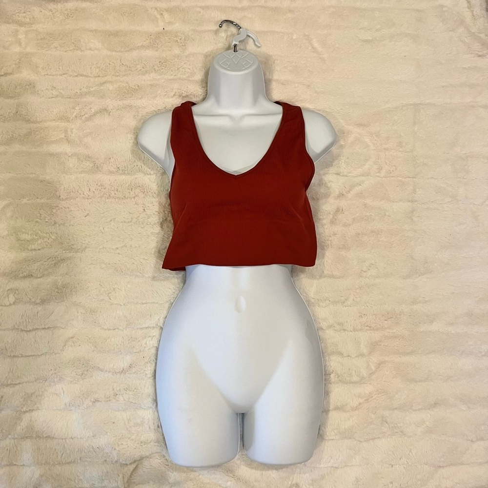 Blood orange tank too size L